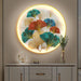 Ginkgo Leaf Serenity: Modern LED Wall Lamp for Stylish Home Illumination