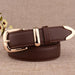 Chic Women's Leather Belt with Gold Buckle - Your Essential Style Upgrade