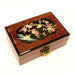 Exquisite Handcrafted Chinese Lacquer Jewelry Box with Mirror - A Beautiful Keepsake for Your Treasures