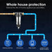 Whole House Water Filtration System with Stainless Steel Mesh - Low Maintenance Solution by ALTHY AL-PRE1