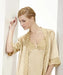 Silken Serenity: Elegant Silk Nightwear Set for Luxurious Sleep