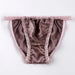 Opulent Plus Size Silk Satin Seamless Knickers for Women