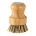 Eco-Friendly Bamboo Scrubber with Natural Sisal Bristles