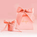 Sophisticated Custom Pink Jewelry Gift Bags with Gold Foil Logo - 500 Pieces