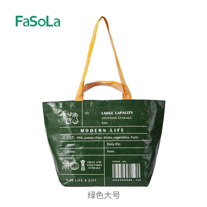 Eco-Conscious Japanese Reusable Grocery Tote: Stylish & Washable Solution