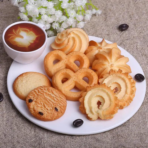 Charming 6-Piece Faux Cookie Collection for Kitchen and Table Decor