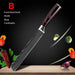 Premium 7CR17 Japanese Laser Damascus Culinary Knife Set - Chef, Santoku, Cleaver, Slicing & Utility Options