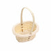 Chic Handwoven Wicker Flower Basket for Elegant Storage Solutions