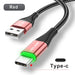 Ultra-Fast 5A LED Micro USB Charging Cable - Data Sync with Stylish Illumination