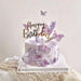 Enchanting Butterfly and Floral Cake Decoration Kit for Celebrations - Unique Baking Accessories