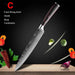 Premium 7CR17 Japanese Laser Damascus Culinary Knife Set - Chef, Santoku, Cleaver, Slicing & Utility Options