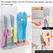 Kitchen Sink Glove Organizer with Removable Drying Rack for a Tidy Space