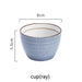 Elegant Japanese Ceramic Ramen and Soup Bowl Set