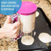 Ultimate Baking Companion: Pancake Cupcake Waffle Muffin Crepe Cake Souffle Dispenser