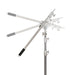 Professional Adjustable Stainless Steel Light Stand with Boom Arm & Sandbag - 2.49M Height