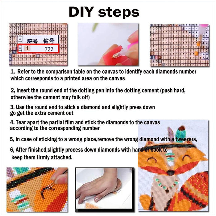 Chinese Dragon Blossom 5D Diamond Art DIY Craft Kit - Complete Embroidery Set with Bonus Square Drills for Stunning Home Decor