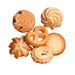 Charming 6-Piece Faux Cookie Collection for Kitchen and Table Decor