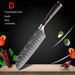 Premium 7CR17 Japanese Laser Damascus Culinary Knife Set - Chef, Santoku, Cleaver, Slicing & Utility Options