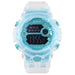 Colorful Transparent Jelly Sports Watch for Kids - Stylish Timepiece for Young Explorers