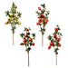 80cm Faux Pomegranate Bouquet - 6 Head Foam Fruit for Elegant Home and Event Decoration