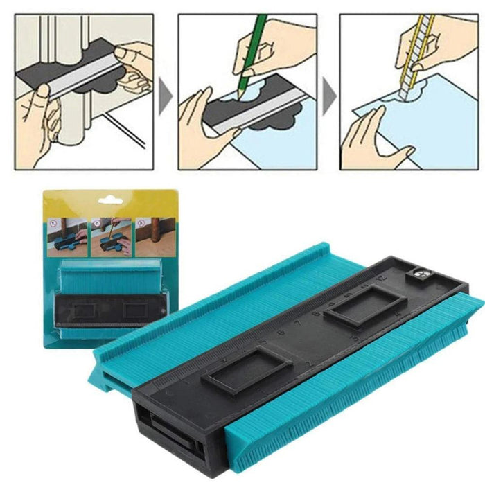 Ultimate Contour Gauge - Precision Measuring Tool for Professionals and DIY Enthusiasts