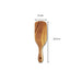 Elegant Acacia Wood Spatula Set - Versatile Slotted Kitchen Utensils for Non-Stick Cookware