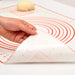 Versatile Silicone Baking Mat with Measurement Guide - Essential Tool for Effortless Cooking and Baking