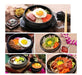 16-Piece Dolsot Stone Bowl Set for Authentic Korean Dining - Perfect for Bibimbap, Ramen, and Soups