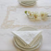 Elegant Hemstitch Linen Tablecloth - White/Champagne, Square/Oblong for Home and Events