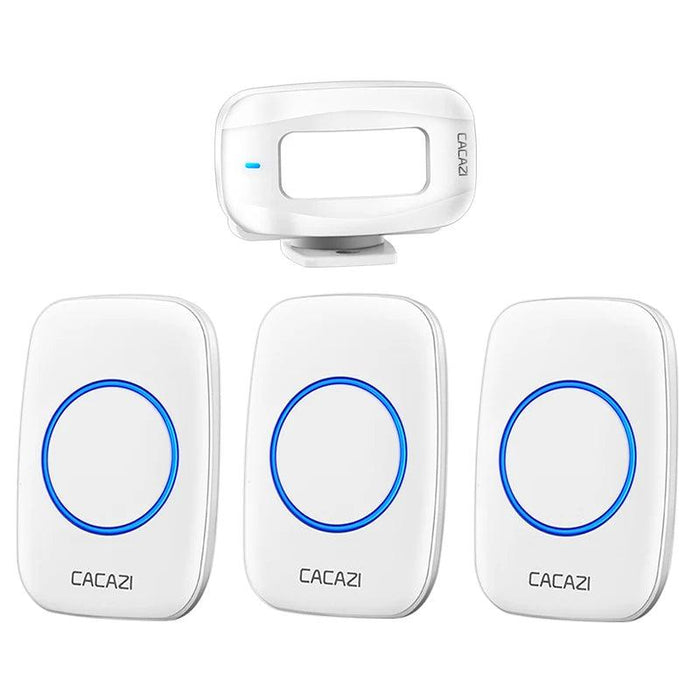 Advanced Customizable Wireless Motion Sensor Doorbell with Extended Detection Capability