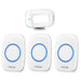 Advanced Customizable Wireless Motion Sensor Doorbell with Extended Detection Capability