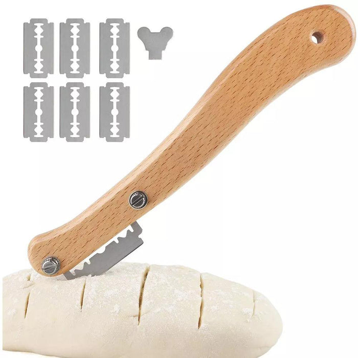 Artisan Bread Mastery Kit: Superior Scoring & Dough Cutting Tools