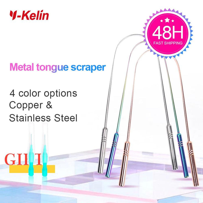 Stainless Steel Tongue Scraper