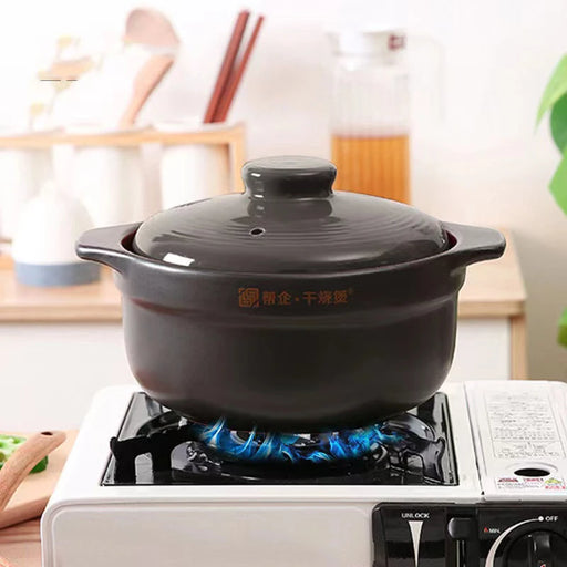 Ceramic Soup Pot - 1L Capacity, Enhance Your Cooking Experience with Style