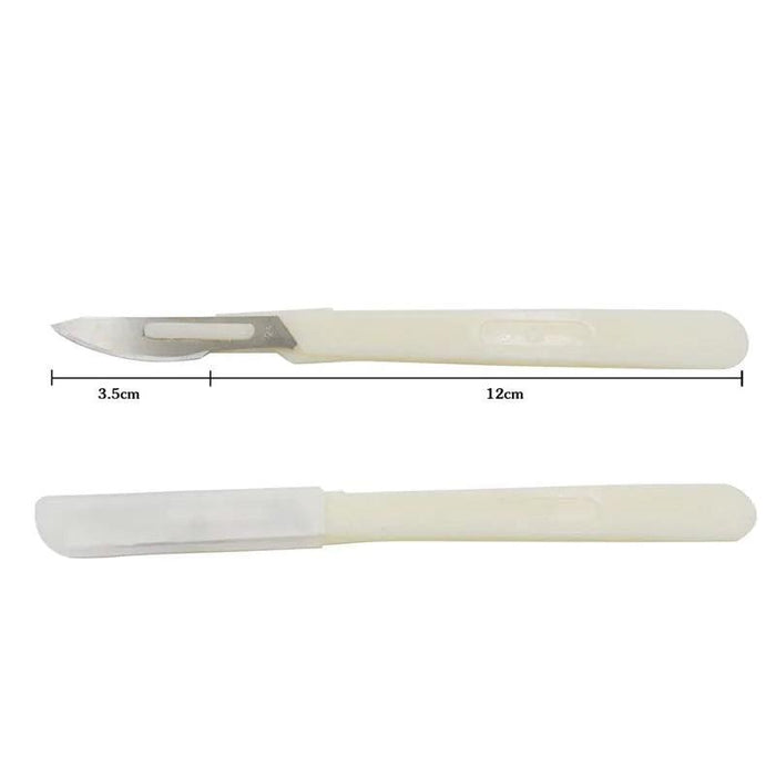 European Artisan Baguette Knife Set with Carbon Steel Blade and Ergonomic PP Handle - Ideal for Precise Pastry Cutting