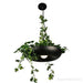 Modern Adjustable Iron LED Plant Pendant Lamp - Stylish Indoor Hanging Light for Home Decor