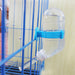 Colorful Hanging Water Dispenser for Small Pets - Leak-Proof Cage Accessory