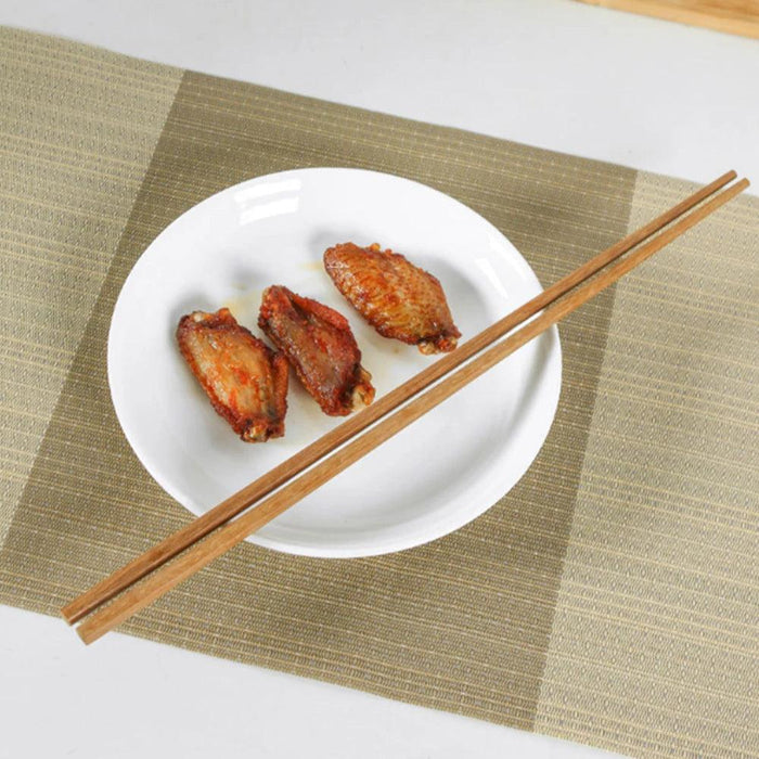 38CM Super Long Wooden Chopsticks Set for Chinese Cuisine Enthusiasts