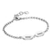 Personalized Engraved Oval Link Bracelets for Couples - Add 2 to 4 Names - Ideal Gift for Friends and Mothers