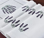 Lavender Elegance Linen-Polyester Table Runner for Upscale Dining Experiences