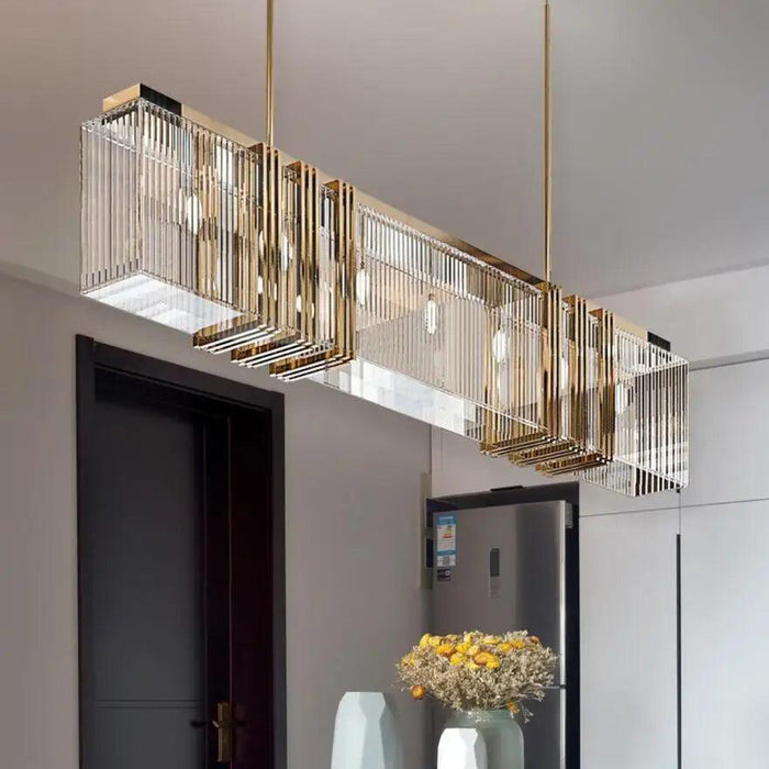 Luxurious American Crystal Pendant Light