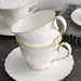 European Elegance Tea Time Set: Premium Bone China Teapot and Coffee Cups