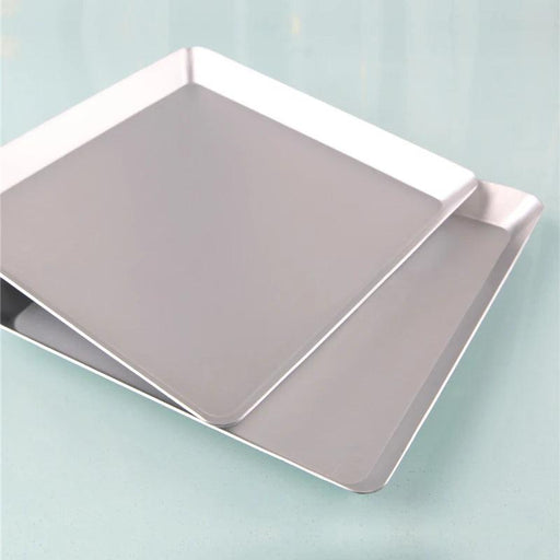 Premium Aluminum Pizza Baking Tray - Essential Tool for Home Chefs