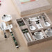 Majestic Dragon-Themed Handcrafted Ceramic Tableware Set with Sustainable Chopsticks