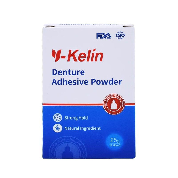 Sensitive Gums Comfort Plus Denture Adhesive - 75g (3 x 25g Packs) for All-Day Secure Wear