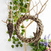 Willow Stripe Hanging Ornament Set for Cozy Home Ambiance