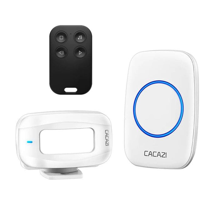 Advanced Customizable Wireless Motion Sensor Doorbell with Extended Detection Capability