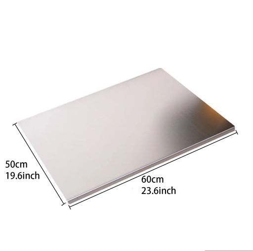 Premium Stainless Steel Dough Prep Board for Baking and Cooking