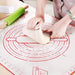 Versatile Silicone Baking Mat with Measurement Guide - Essential Tool for Effortless Cooking and Baking