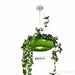 Modern Adjustable Iron LED Plant Pendant Lamp - Stylish Indoor Hanging Light for Home Decor